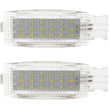 VW T-Cross Tiguan I II Touareg I II III Touran II III Transporter T5 UP! LED interior / footwell / trunk lights 2 pcs. set.