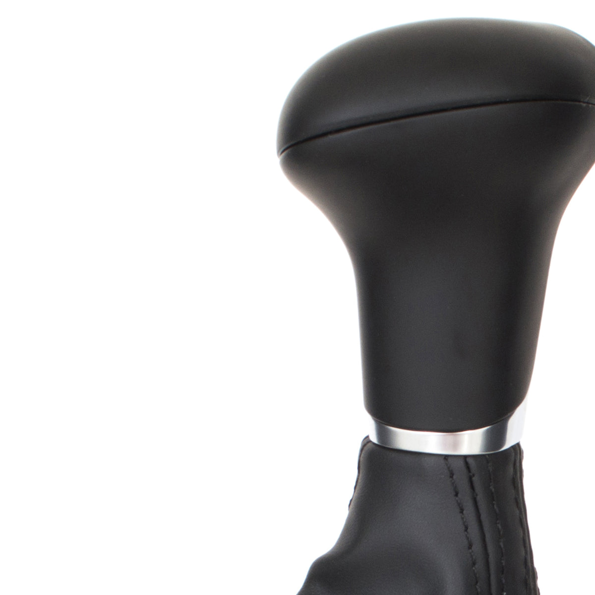 Audi A6 C6 06-11 gear knob BLACK + SILVER + gaiter with frame AUTOMATIC
