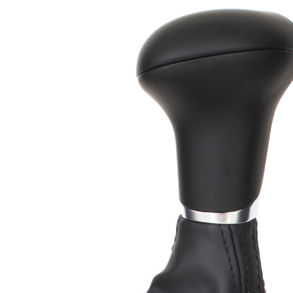Audi A6 C6 06-11 gear knob BLACK + SILVER + gaiter with frame AUTOMATIC