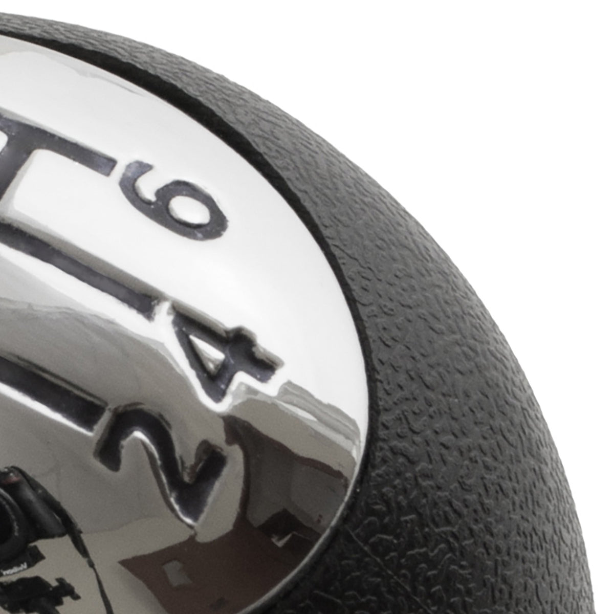 Renault Trafic III 2014- Gear knob 6 SPEED BLACK + CHROME