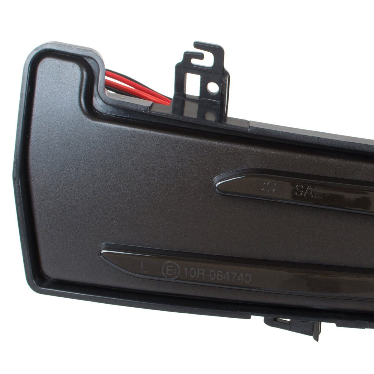 Mercedes C218 CLS-Class 11-17 dynamic LED smoked mirror turn signal left + right 2 pcs. set