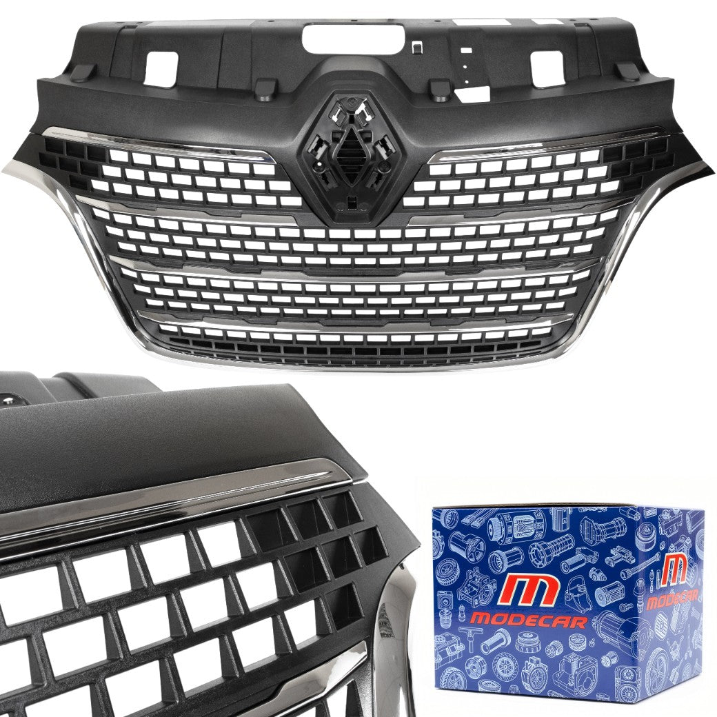 Renault Master III FL 19-24 atrapa między reflektory (grill) CZARNA + CHROM