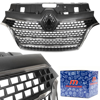 Renault Master III FL 19-24 atrapa między reflektory (grill) CZARNA + CHROM