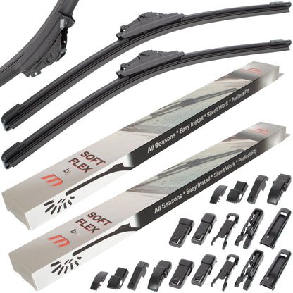 Pióro wycieraczki szyby przedniej M MODECAR SOFT FLEX 550mm + 450mm 2 szt. KPL