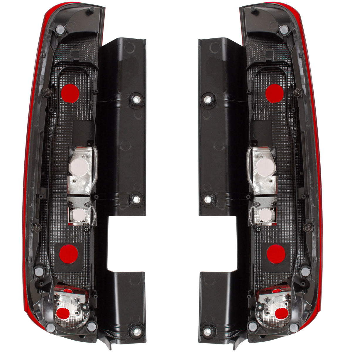Fiat Doblo II FL 2015- Z DRZWIAMI lampa tylna lewa + prawa 2 szt. KPL
