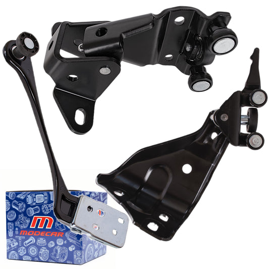 FIAT SCUDO JUMPY EXPERT 94-06 wózek drzwi bocznych przesuwnych prawych DÓŁ + ŚRODEK + GÓRA 3 szt. KPL