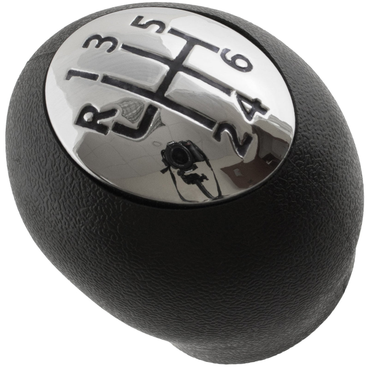Renault Trafic III 2014- Gear knob 6 SPEED BLACK + CHROME