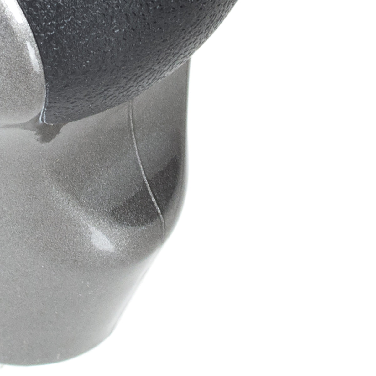 Honda Civic VIII 2005 - GEAR SHIFT KNOB GREY-BLACK 5-SPEED CAP BLACK