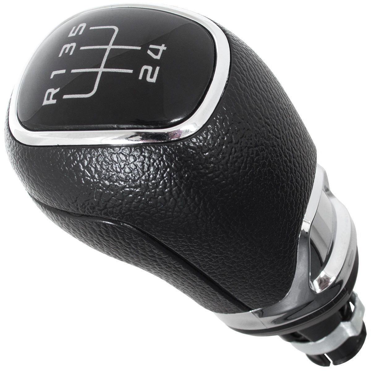 Skoda Rapid 12-19 gear knob BLACK 5 SPEED