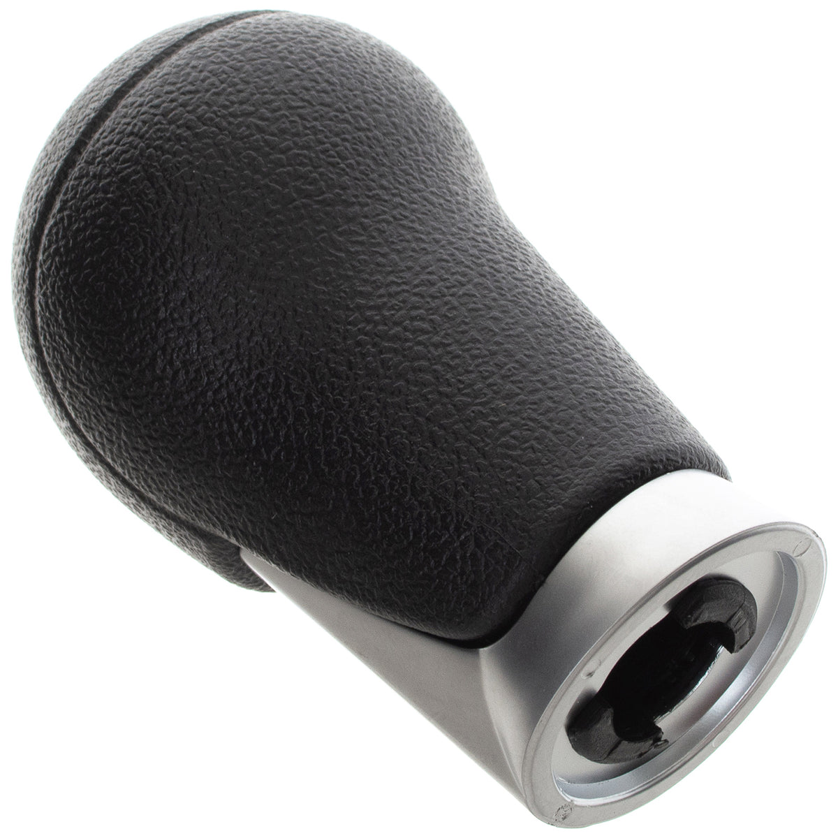 Mazda 3 III 13-18 Gear knob BLACK + SILVER 5-SPEED