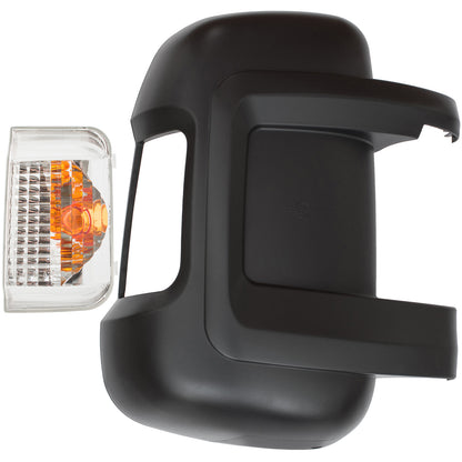Fiat Ducato III 2006- exterior mirror housing + AMBER INDICATOR INSERT right 2 pcs. SET