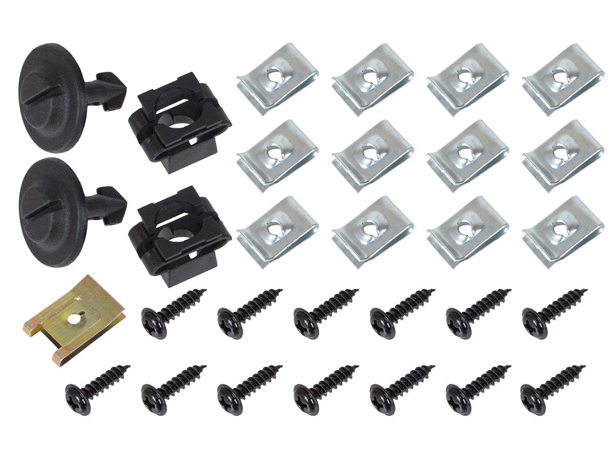 Audi A4 B7 04-07 engine undertray clips kit 30 pcs. SET