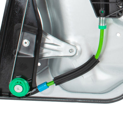VW Passat B6 05-10 electric front left window regulator WITH PANEL