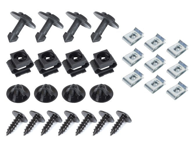 Audi A4 B5 / Avant 94-01 engine undertray fasteners kit 28pcs. COMPLETE