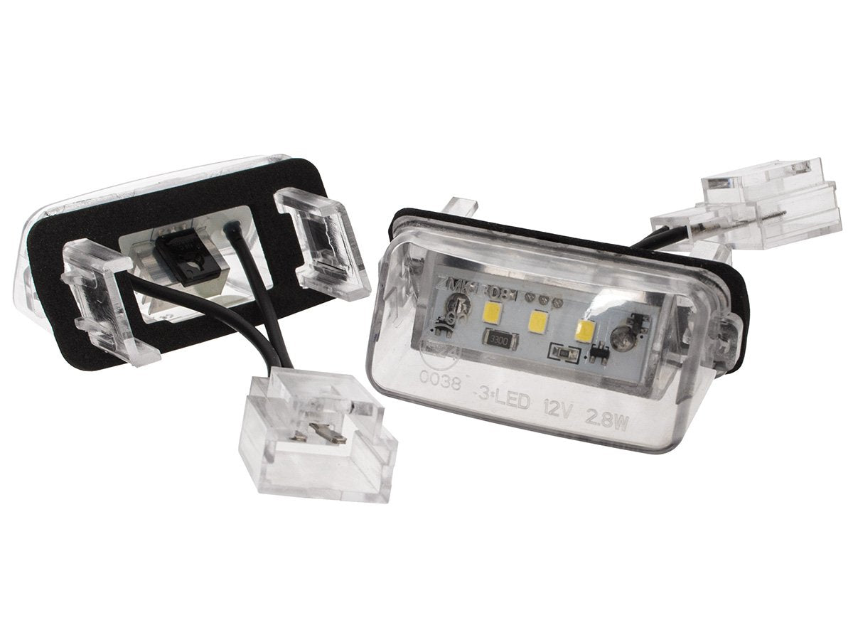 Peugeot 206 207 306 307 308 406 407 5008 Expert Partner Traveller LED License Plate Lights 2 pcs. set