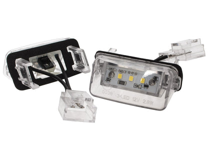 Peugeot 206 207 306 307 308 406 407 5008 Expert Partner Traveller LED License Plate Lights 2 pcs. set