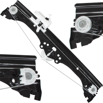 Fiat 500 2007- electric window regulator WITHOUT MOTOR front left