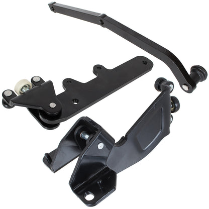 Opel Combo 2012 - right side sliding door roller/runner BOTTOM + MIDDLE + TOP 3 pcs. SET