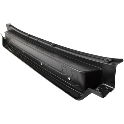 VW Crafter II 2016- MAN TGE 2017- stopień zderzaka tylnego CZARNY PLASTIK