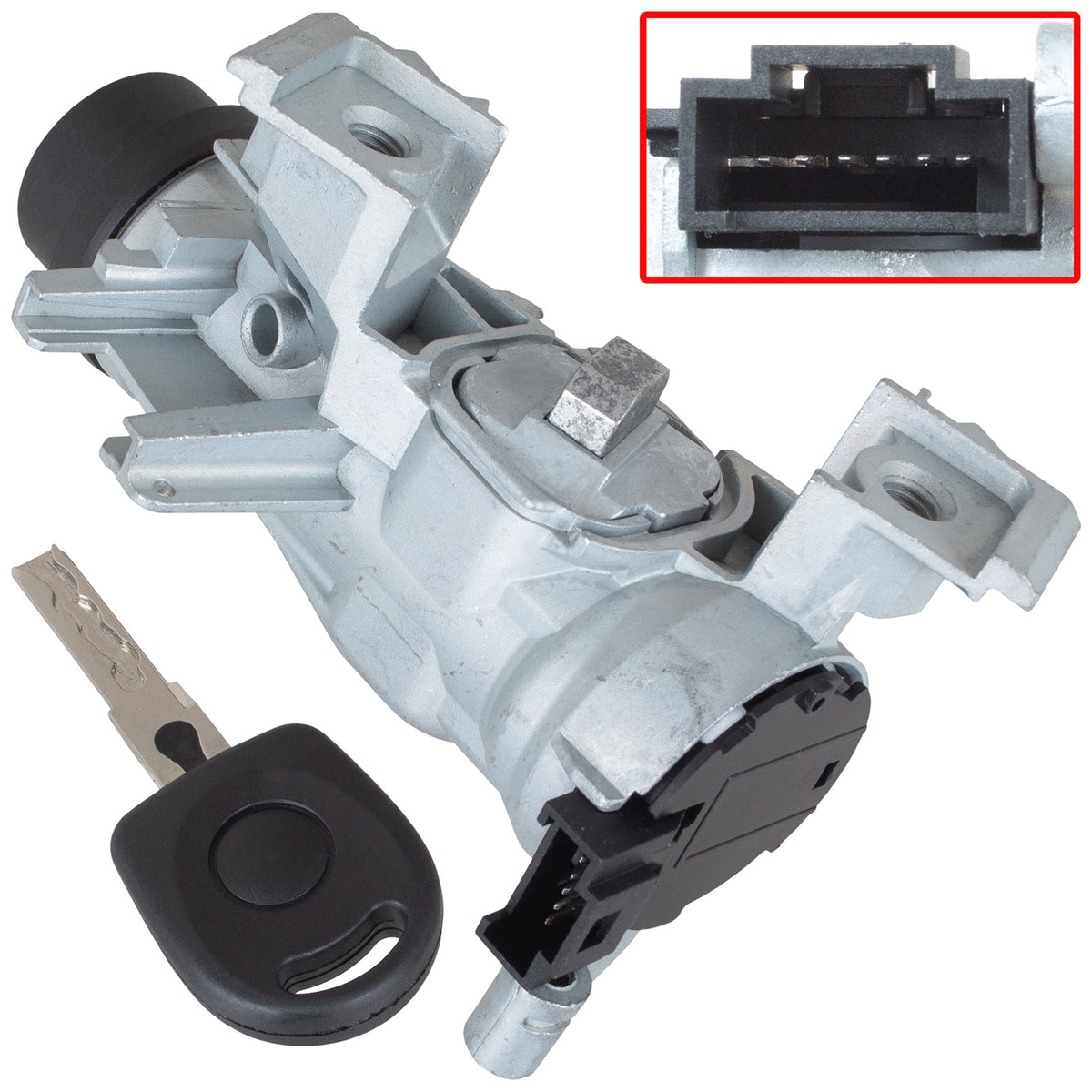 VW Beetle Caddy III Crafter Eos Golf PLUS Golf V VI VII Jetta III IV Passat B6 Scirocco Sharan T-Roc Tiguan Touran COMPLETE ignition switch
