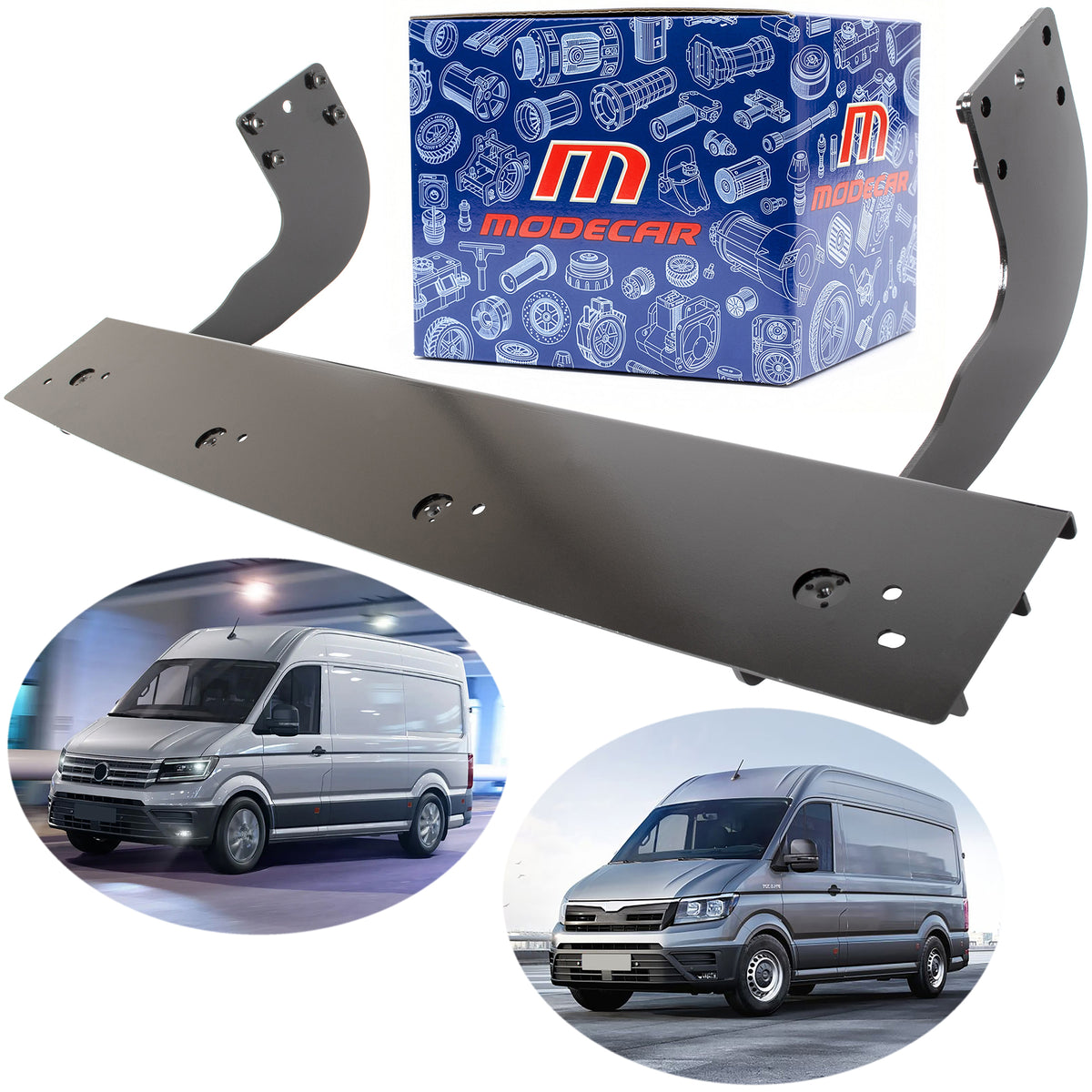 VW Crafter II 2016- MAN TGE 2017- Wzmocnienie zderzaka tylnego