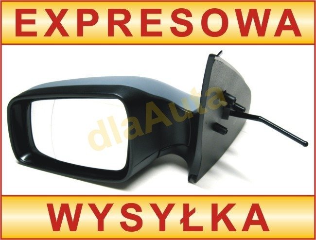 Opel Astra II 98-06 manual exterior mirror FOR PAINTING left