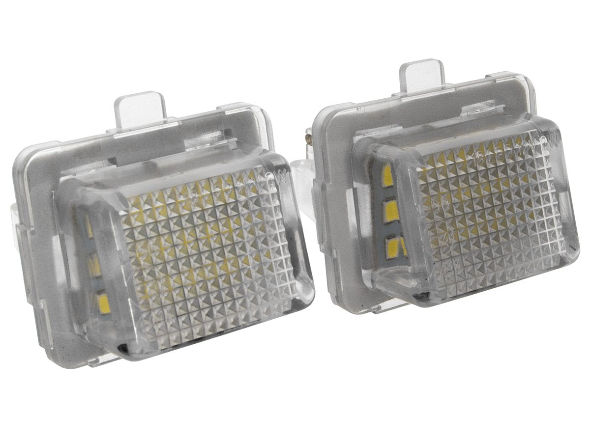 Mercedes C216 C218 S204 W204 W212 W221 LED License Plate Lights 2 pcs. set