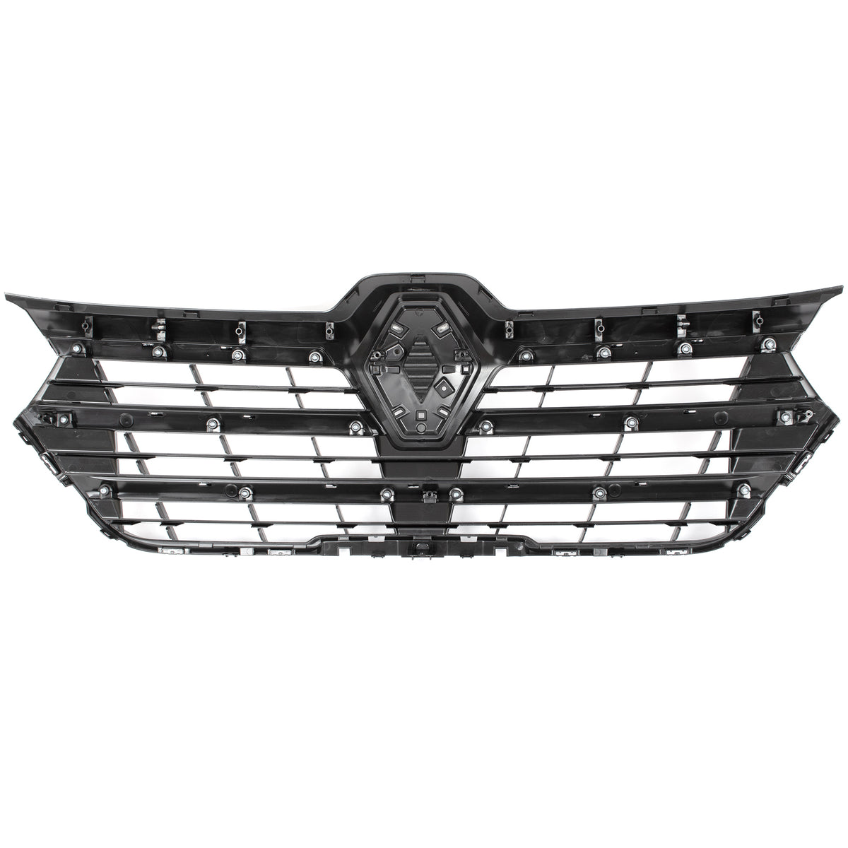 Renault Trafic III FL 21-24 Atrapa między reflektory GRILL CZARNY + CHROM