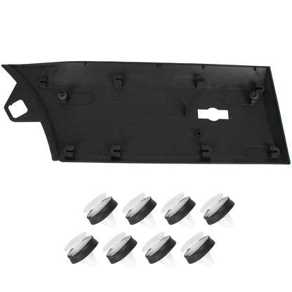 Ford Transit MK8 2014- side moulding BEFORE REAR WHEEL with space for MARKER LIGHT left