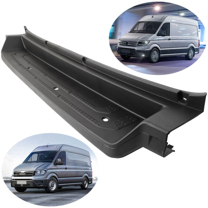 VW Crafter II 2016- MAN TGE 2017- stopień zderzaka tylnego CZARNY PLASTIK