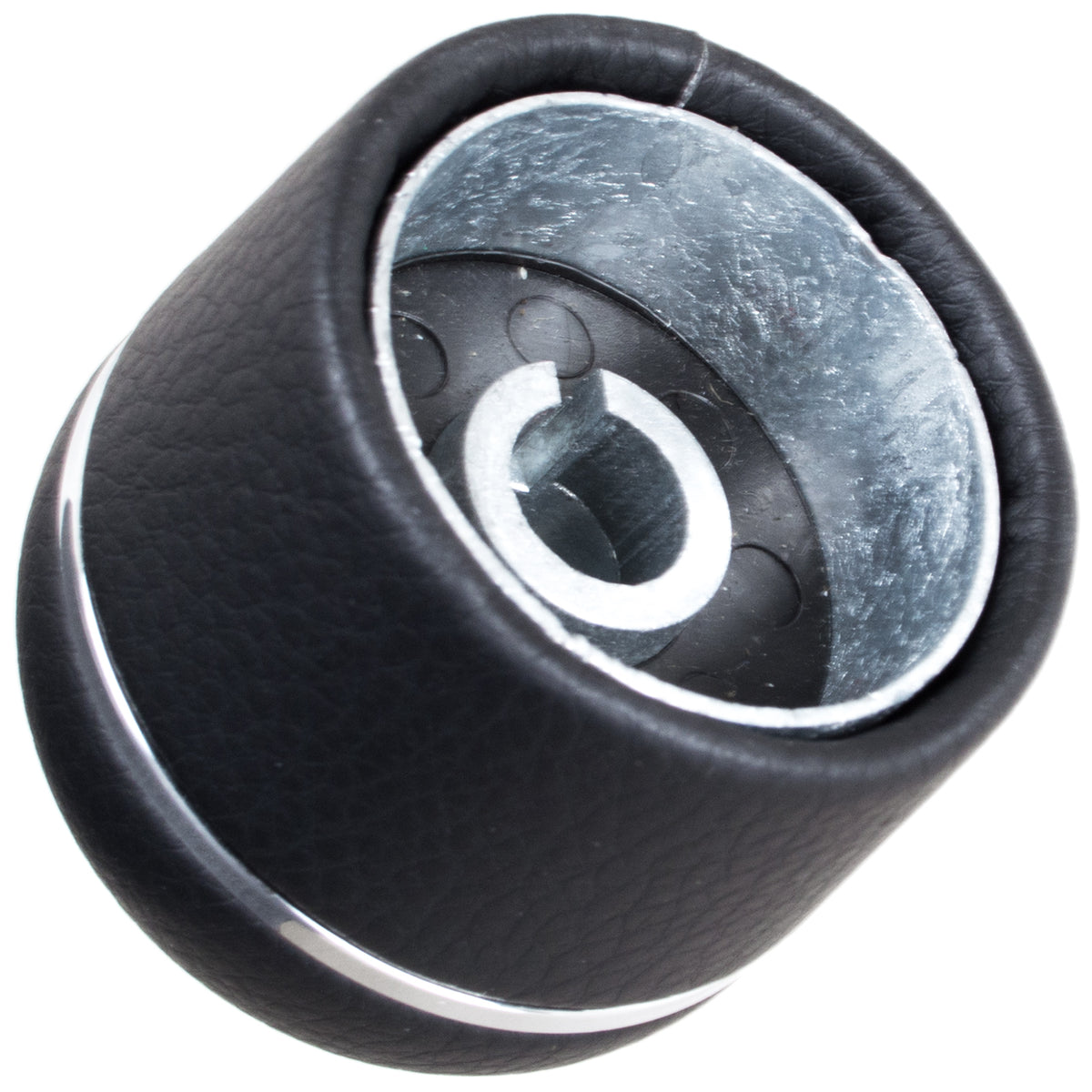 Alfa Romeo 159 05-11 gear knob BLACK + SILVER 6-SPEED