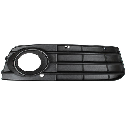 Audi A4 07-11 WITH FOG LIGHTS bumper grille 3 BARS BLACK FRAME right