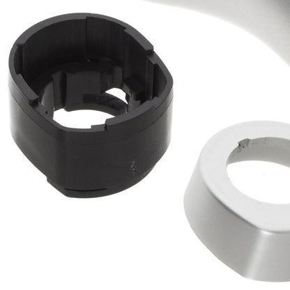 Mercedes W176 A-Class 12-18 gear knob BLACK / SILVER 6 SPEED