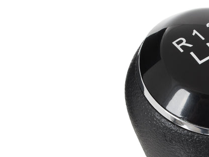 VW Polo V 6R 2009- Black Gear Knob + Gaiter with Chrome Frame 6-Speed