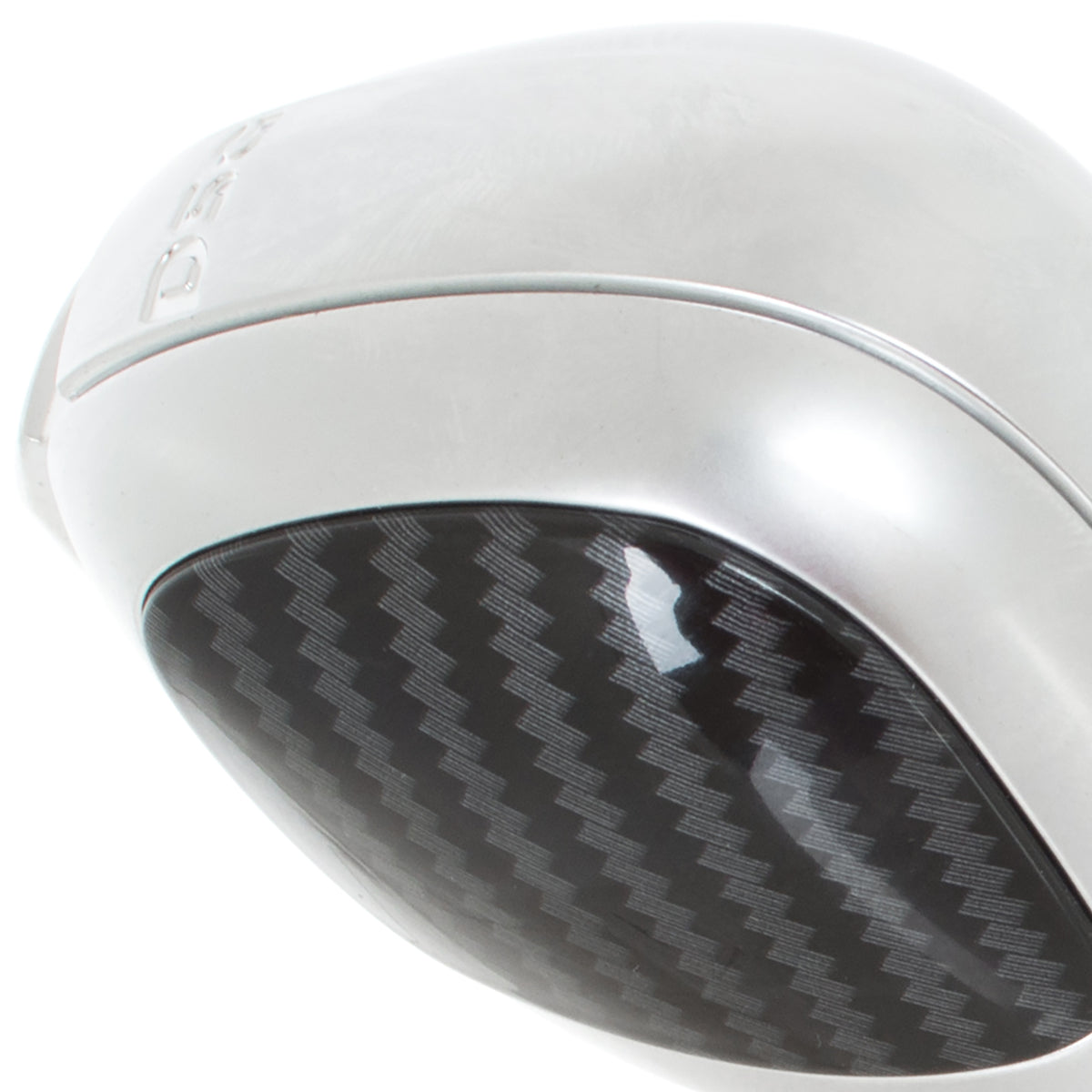 VW Golf VI 2008 - DSG gear knob SILVER + CARBON