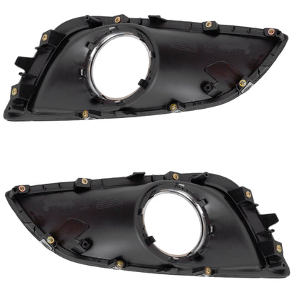HYUNDAI IX35 LM 09-15 Atrapa zderzaka przedniego ramka halogenu LEWA + PRAWA 2 szt. KPL