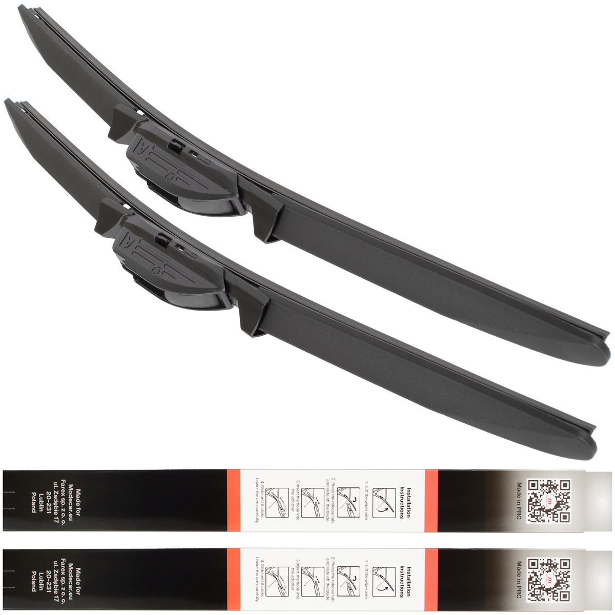 Pióro wycieraczki szyby przedniej M MODECAR OPTI FLEX 600mm + 500mm 2 szt. KPL