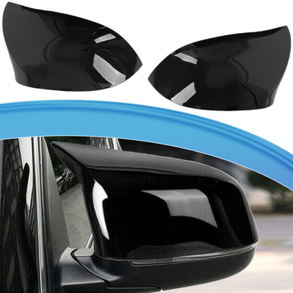 BMW F15 X5 F16 X6 F25 X3 F26 X4 14-18 BLACK left + right exterior mirror housing 2 pcs. SET