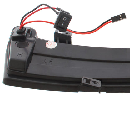Mercedes C218 CLS-Class 11-17 dynamic LED smoked mirror turn signal left + right 2 pcs. set