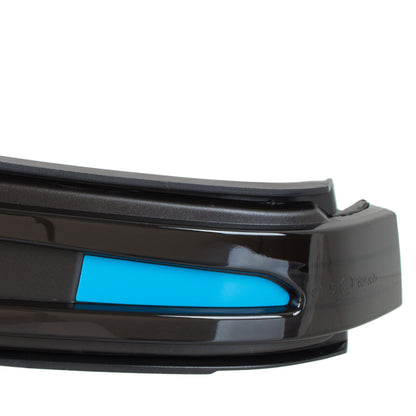 Mercedes C218 CLS-Class 11-17 dynamic LED smoked mirror turn signal left + right 2 pcs. set