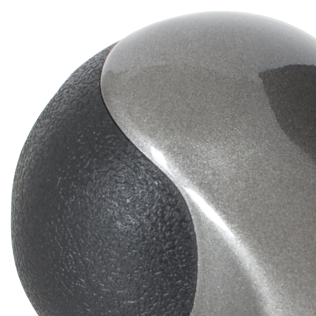 Honda Civic VIII 2005 - GEAR SHIFT KNOB GREY-BLACK 5-SPEED CAP BLACK