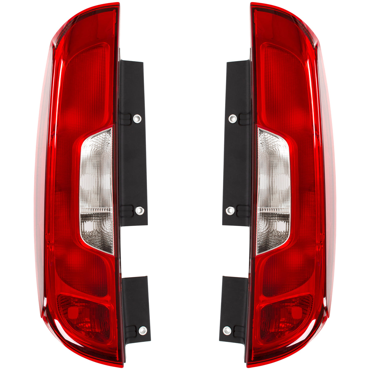 Fiat Doblo II FL 2015- Z DRZWIAMI lampa tylna lewa + prawa 2 szt. KPL