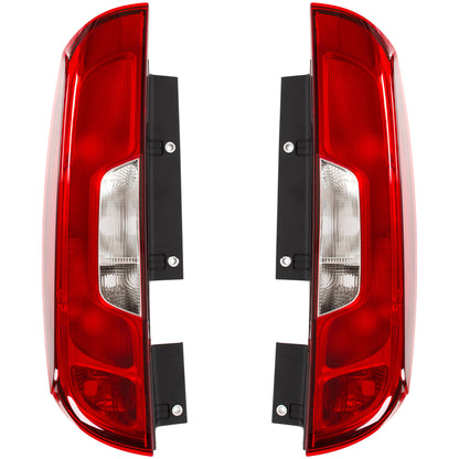Fiat Doblo II FL 2015- Z DRZWIAMI lampa tylna lewa + prawa 2 szt. KPL