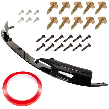 Front Bumper Lip Spoiler for BMW F30 F31 M PACK TWO-PIECE