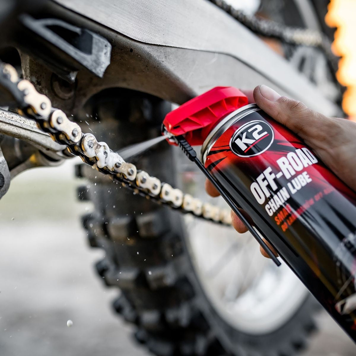 K2 SMAR DO ŁAŃCUCHÓW OFF-ROAD 250ml W139