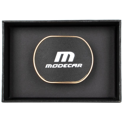 M MODECAR Dyfuzor zapachowy na kratkę nawiewu WF-108 - ZŁOTY METAL + CZARNA SKÓRA