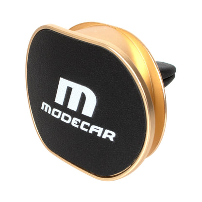 M MODECAR Dyfuzor zapachowy na kratkę nawiewu WF-108 - ZŁOTY METAL + CZARNA SKÓRA