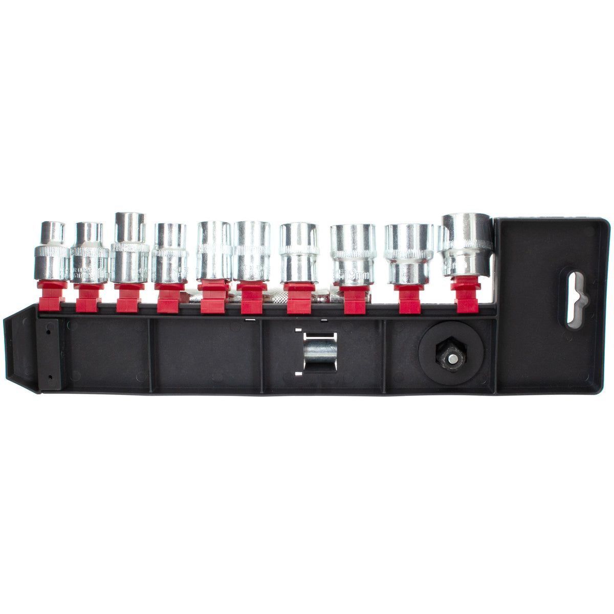 M MODECAR Zestaw narzędzi 1/2" 12PCS - grzechotka, przedłużka i 10 nasadek 10-24m