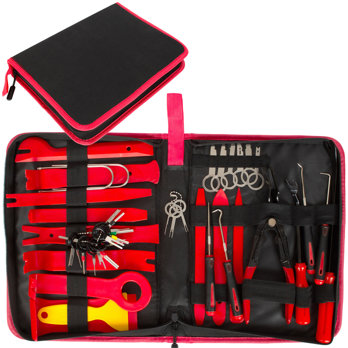 M MODECAR Zestaw ściągaczy w etui 49PCS