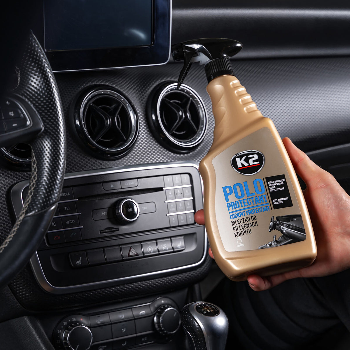 Mleczko do pielęgnacji deski rozdzielczej K2 POLO PROTECTANT FAHREN 750ml K417M